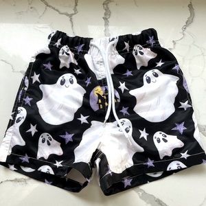 Halloween toddler swimming trunks
